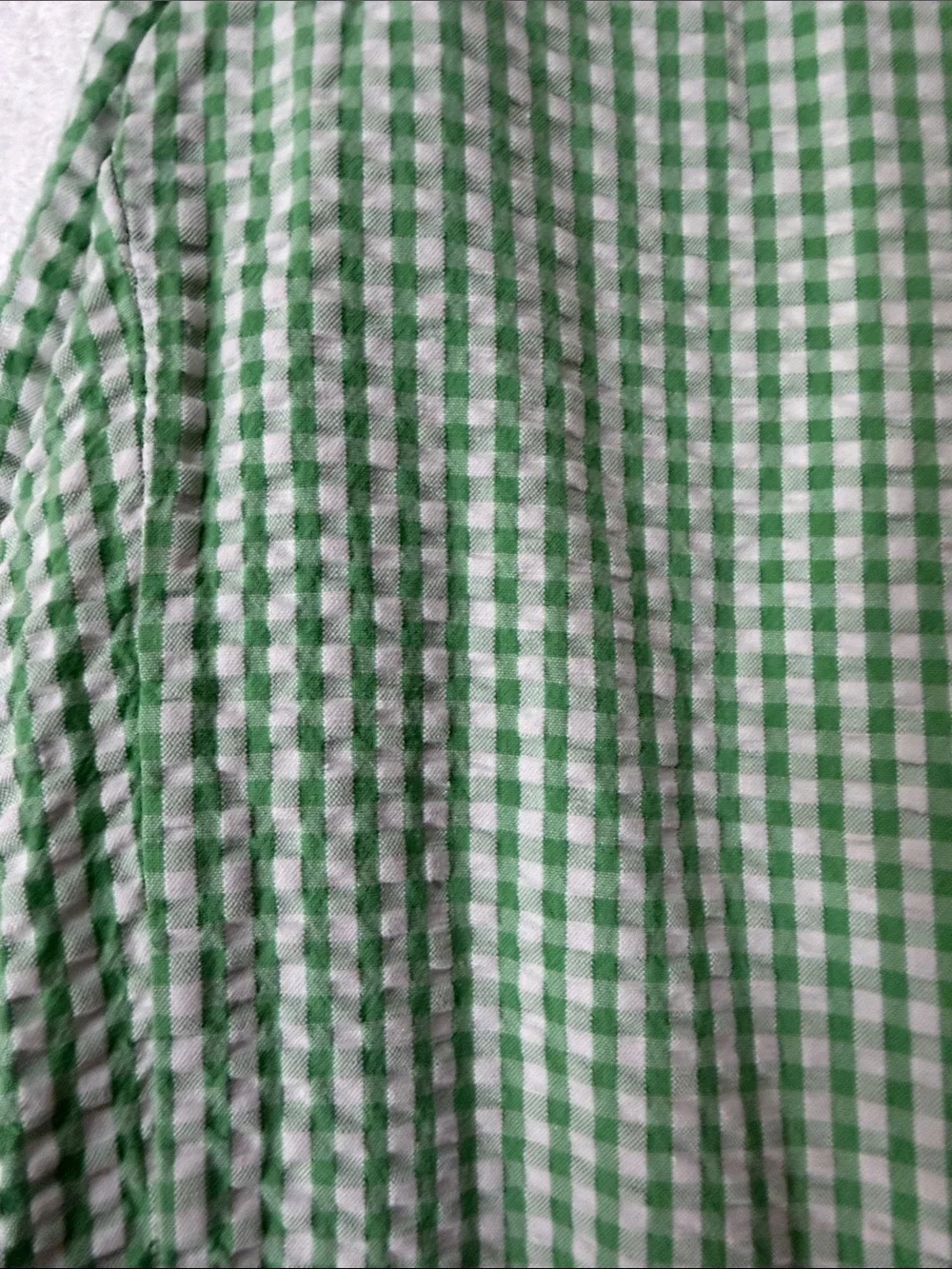 Vineyard Vines Mint Green Gingham Flat-Front Shorts
